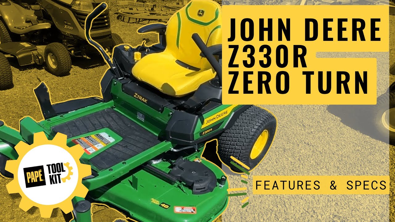 John Deere Z330R Zero Turn Mower