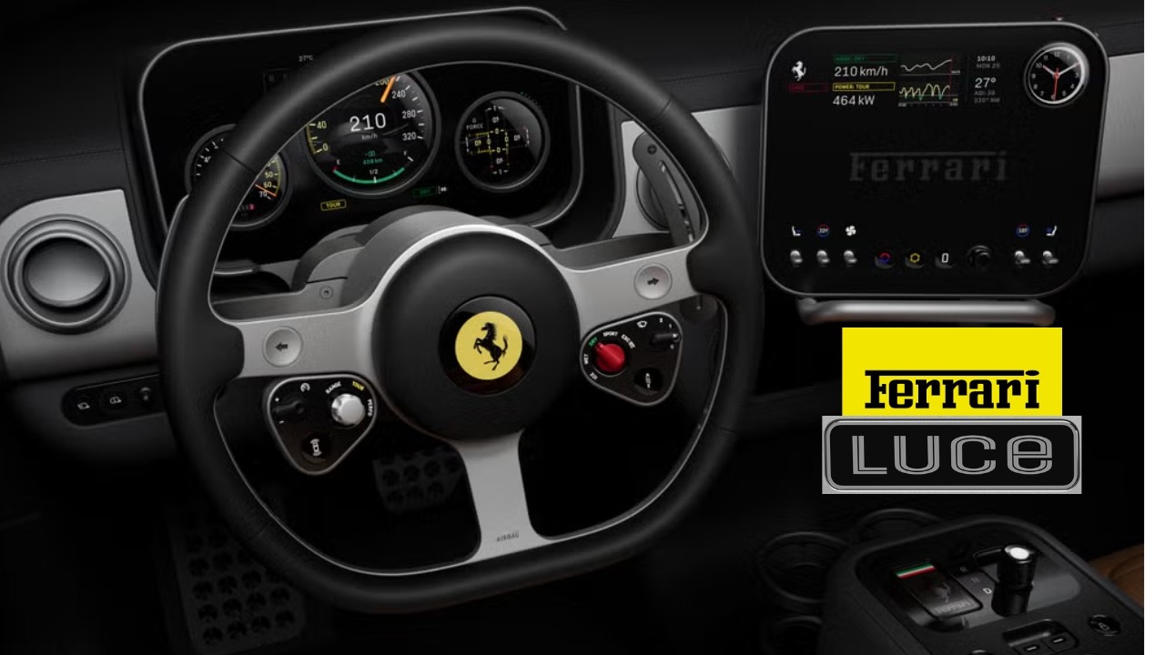 2027 Ferrari Luce Interior - A Masterpiece EV interior