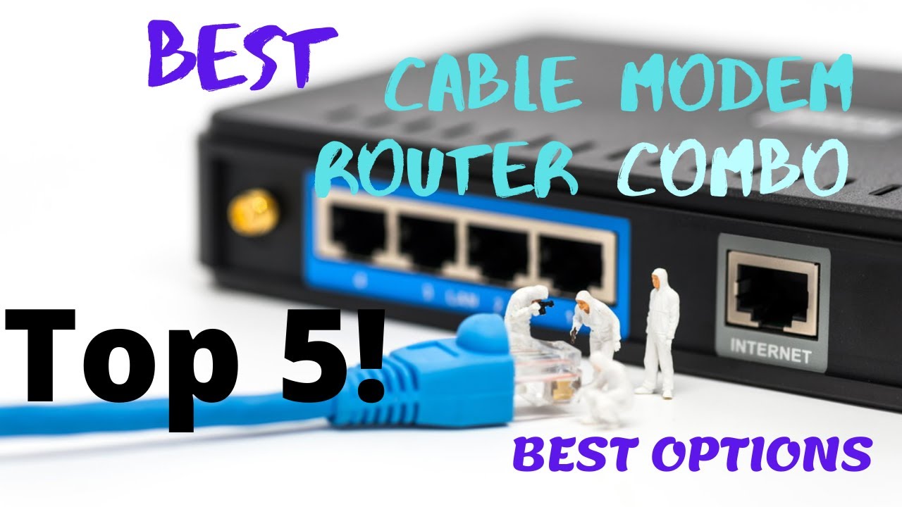 ✅ Best Cable Modem Router Combo | TOP 5 Fast Speeds