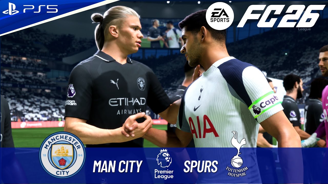 FC 26 - MAN CITY VS SPURS FULL MATCH | PREMIER LEAGUE 25/26 | 4K60