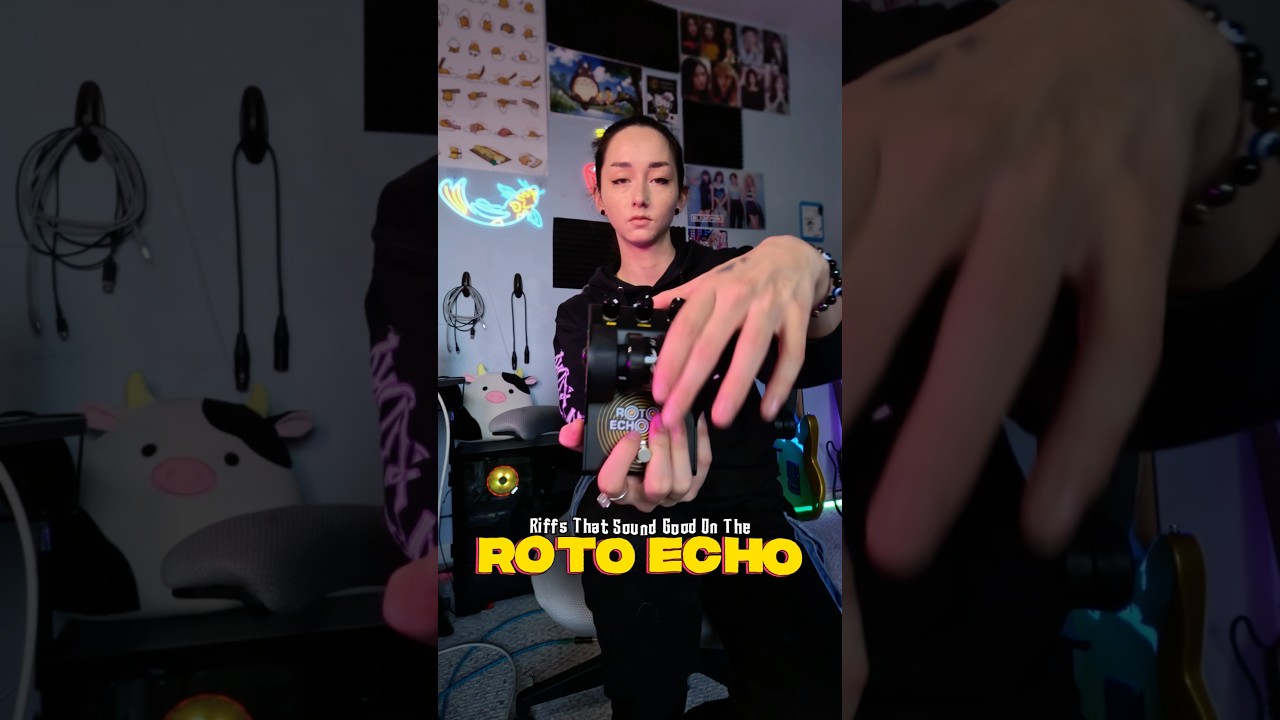 Do you recognize all the riffs?  The design of the Roto Echo is so sick 😫🤌🖤