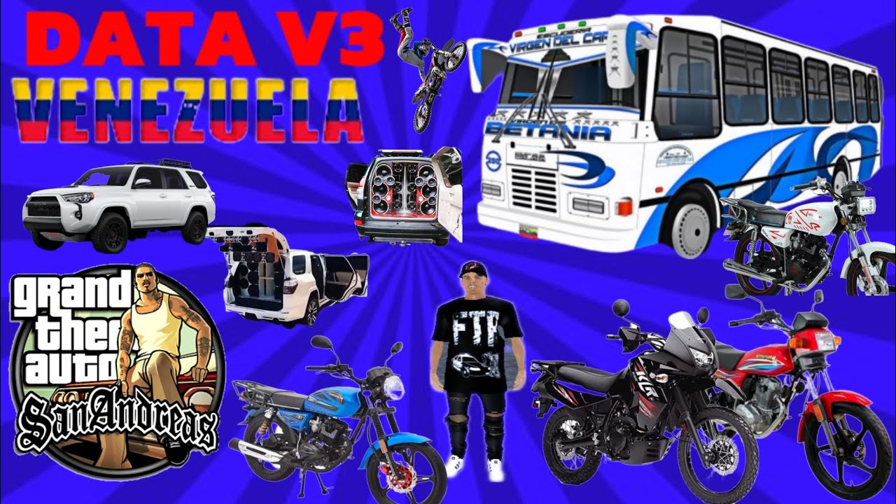 data venezolana v3 para tu GTA San Andreas de Android