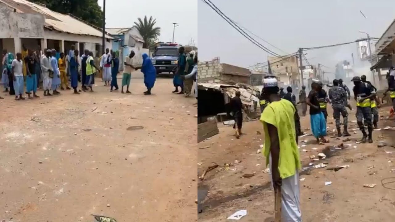 Médina Gounass : Le Convoi du khalife @tt@qu3, des blessés et plusieurs arrestations