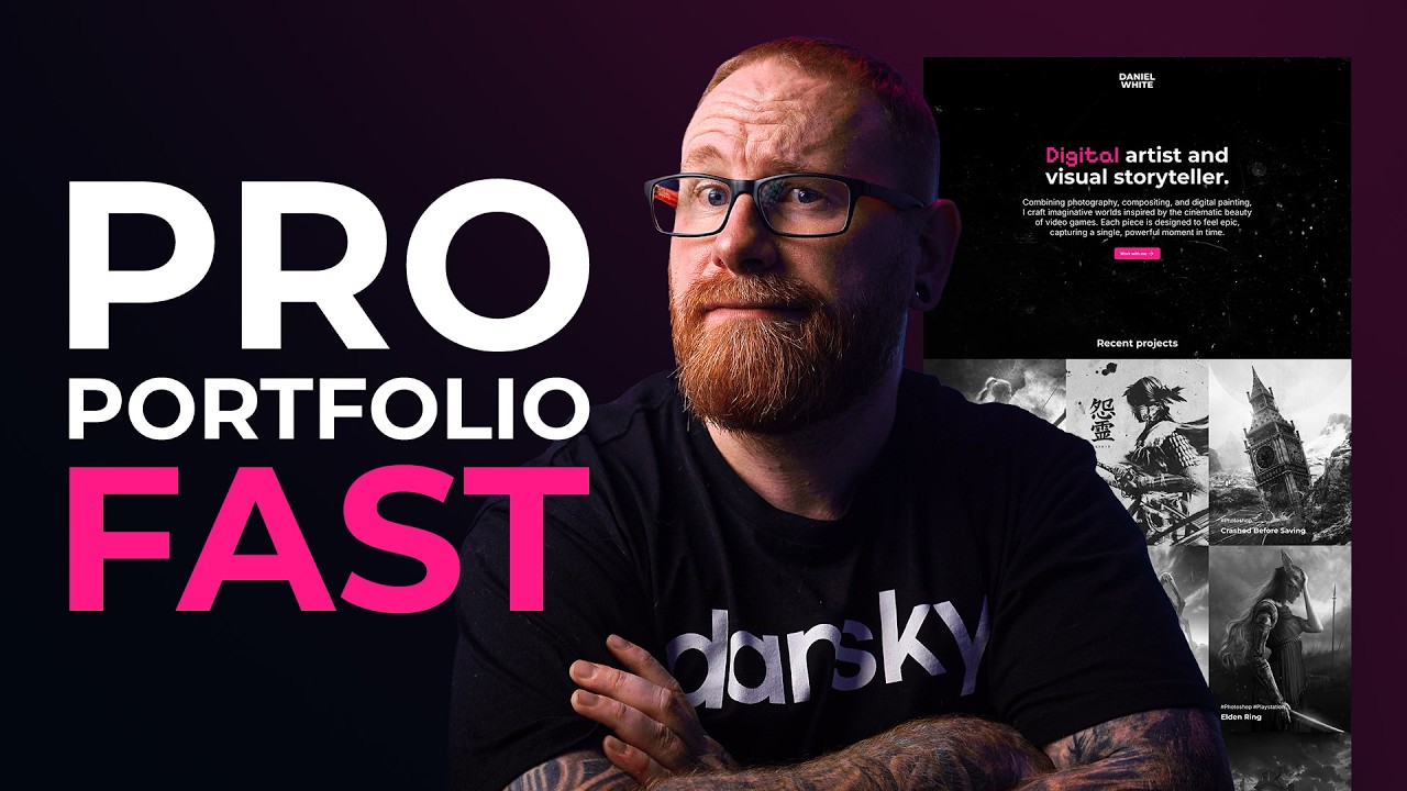 Design a Pro-Level Portfolio FAST (Free No-Code Tool)