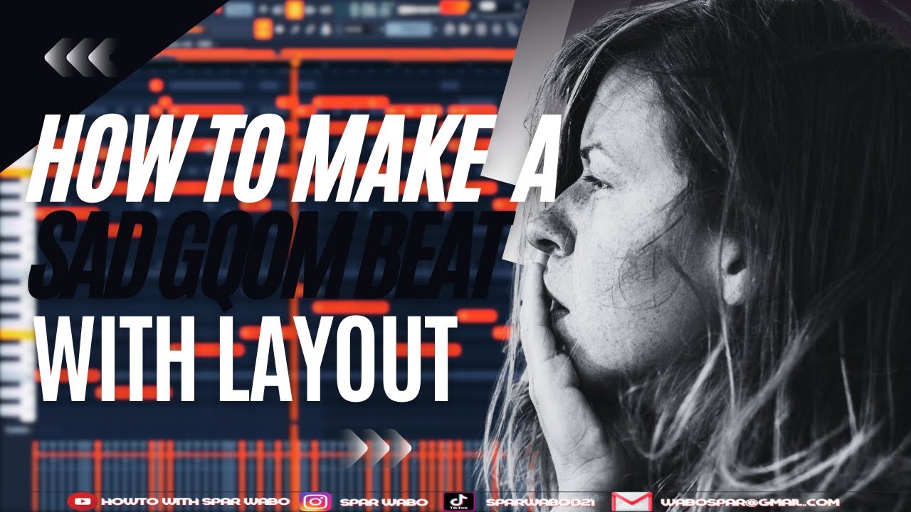 How To Make A Sad Gqom Beat With Layout | FL Studio 21