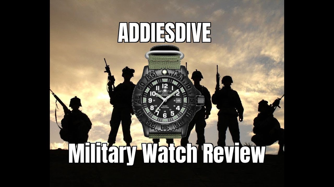 Обзор военных часов ADDIESDIVE