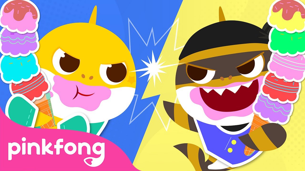 It&rsquo;s MY Ice Cream! | Learn to Count | Mischievous Thief Baby Shark | Pinkfong Official