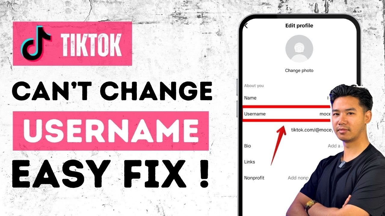I Can't Change My USERNAME On TikTok!