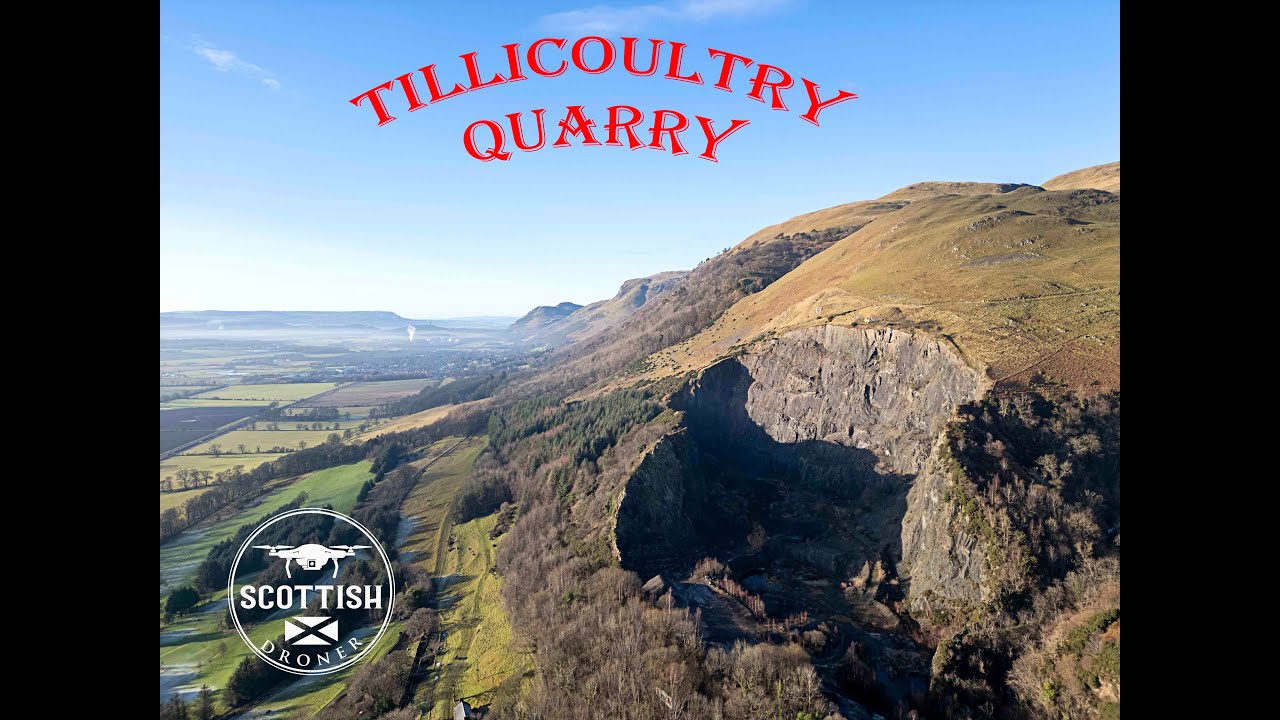 Abandoned Tillicoultry Quarry