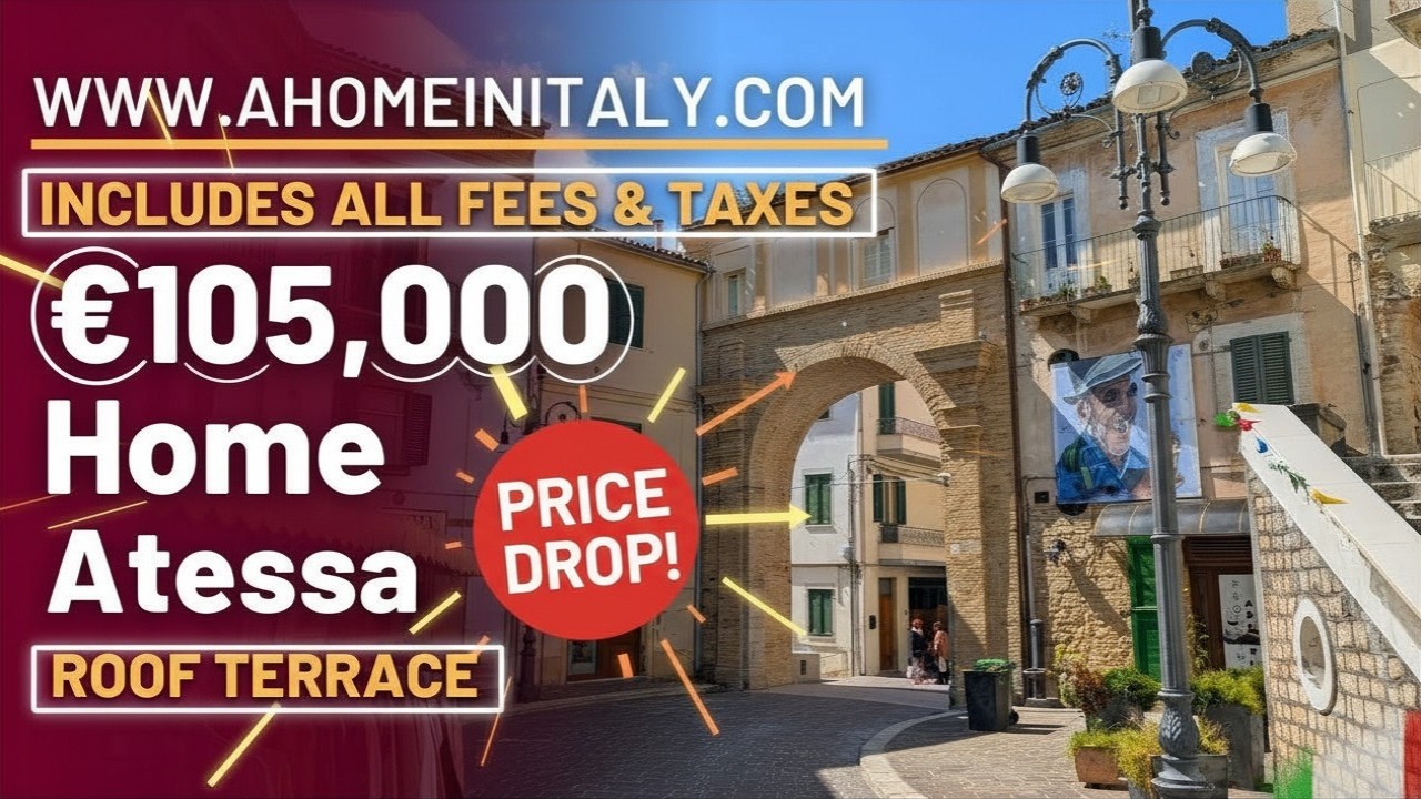 HUGE ITALIAN PROPERTY in the heart of this wonderful town CLOSE TO THE COAST of stunning Abruzzo.