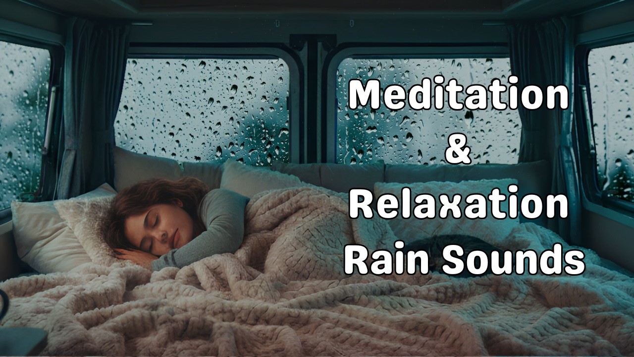 30 Min Pure Rain White Noise 🌧️ Sleep & Focus