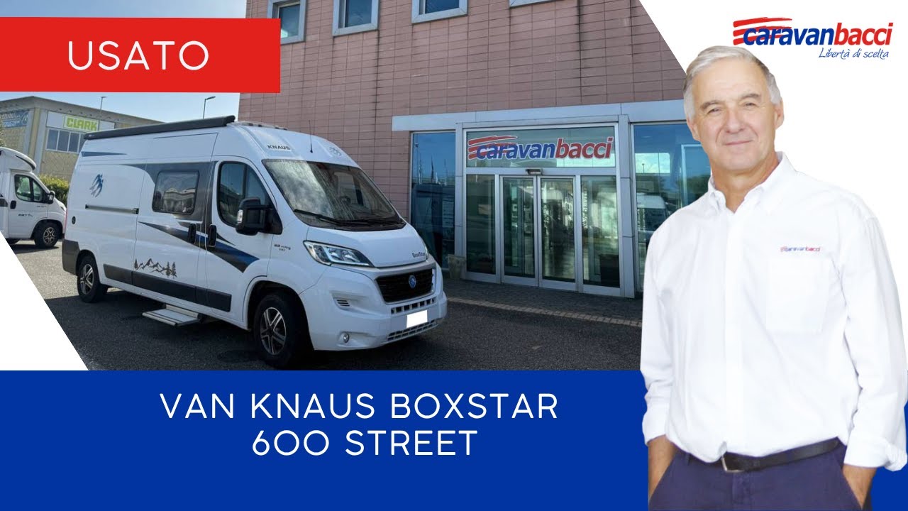 Scopri il Knaus Boxstar 600 Street &ndash; il van USATO compatto per te!