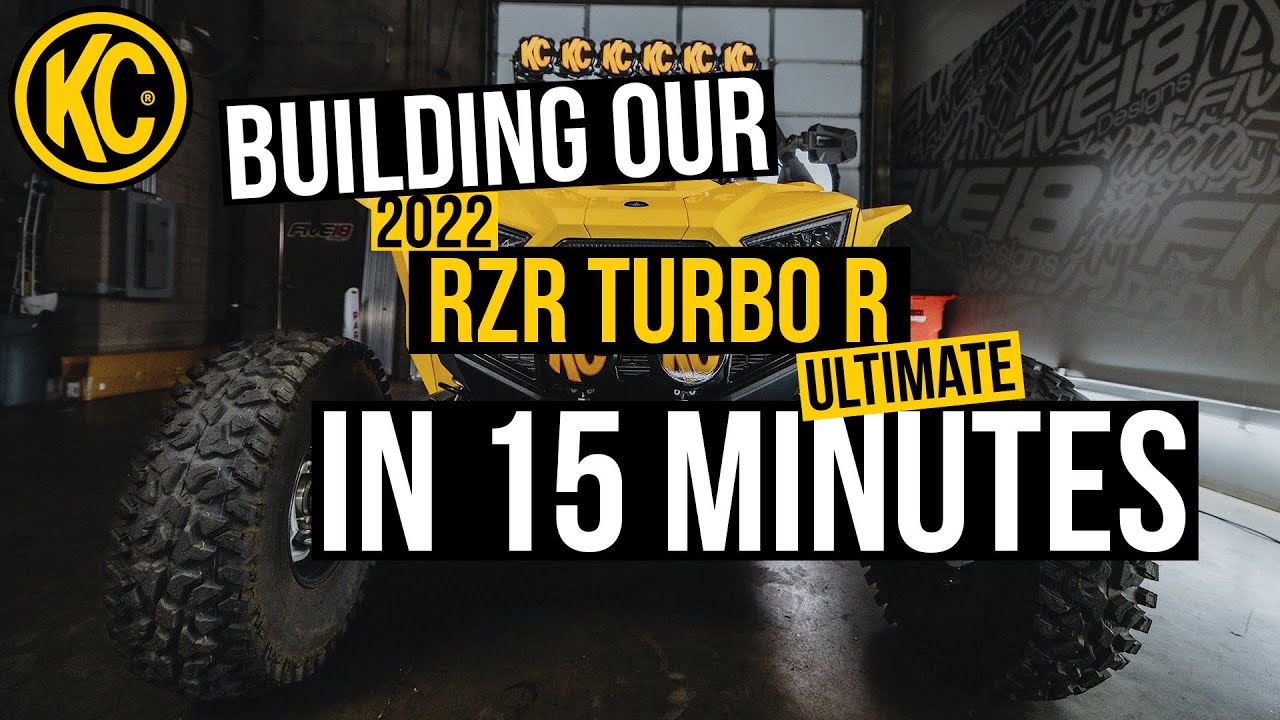 Мы построили наш новый RZR Turbo R за 3 дня! | KC HiLiTES®