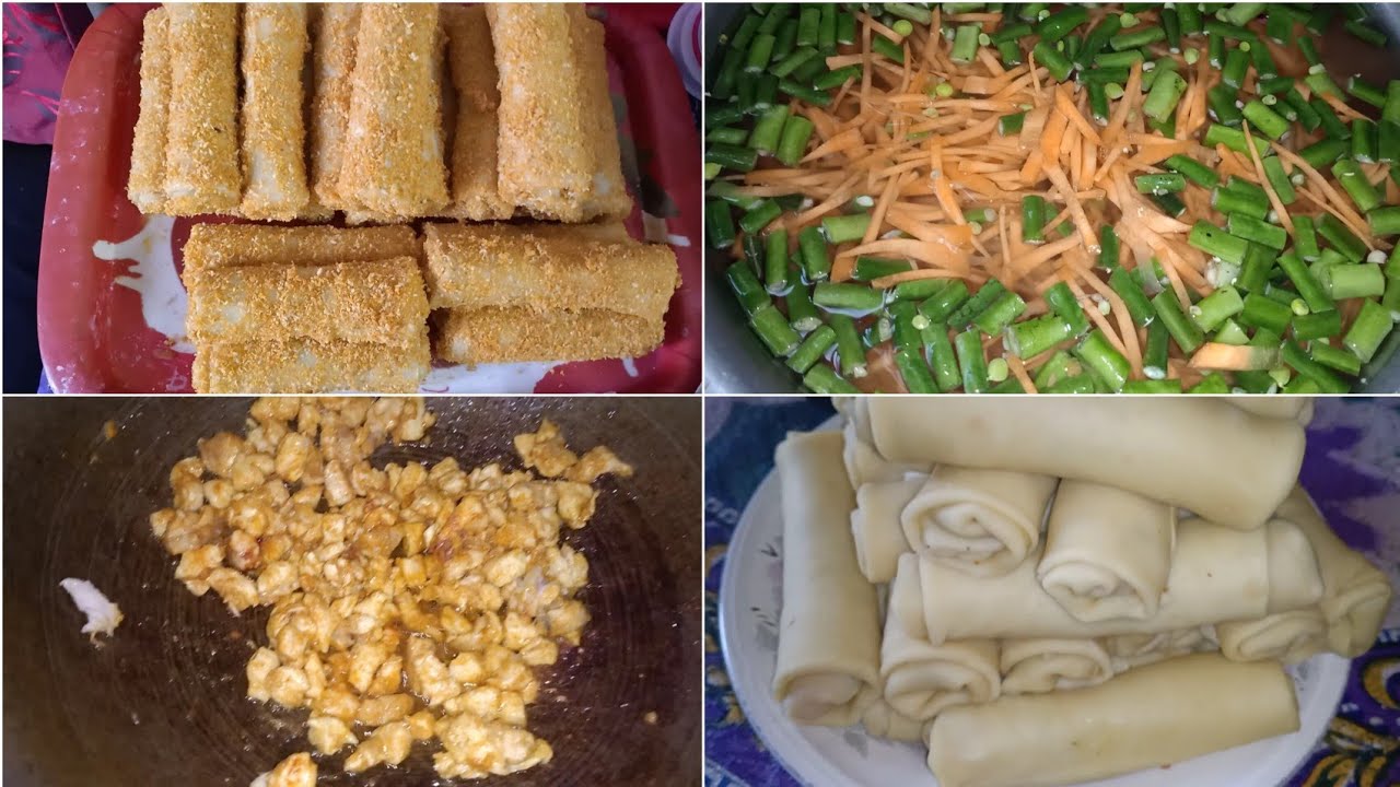রোজার কাজকর্ম শুরু তাই চিকেন ভেজিটেবল রোল বানিয়ে নিলাম