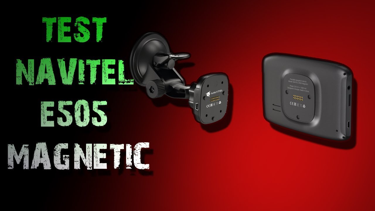 MOTO TESTY - TEST I RECENZJA NAVITEL E505 MAGNETIC