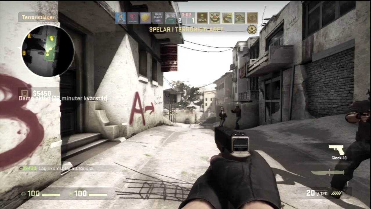 Counter-Strike: Global Offensive Xbox 360 Gameplay