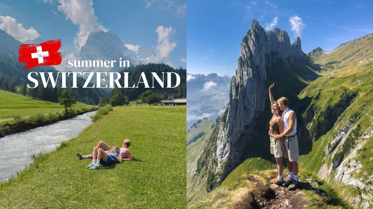 vanlife & hiking in Switzerland! 10 day roadtrip through the Alps