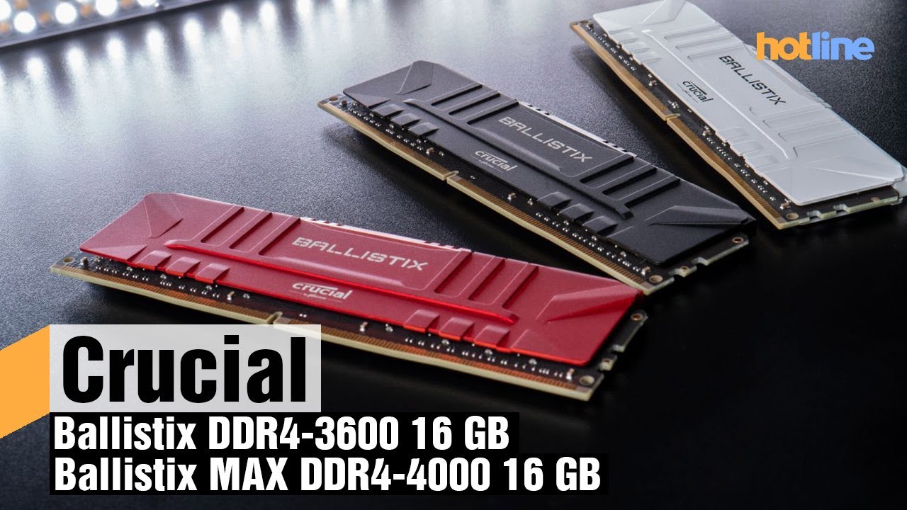 Crucial Ballistix DDR4-3600 16 ГБ и Ballistix MAX DDR4-4000 16 ГБ &mdash; обзор комплектов памяти