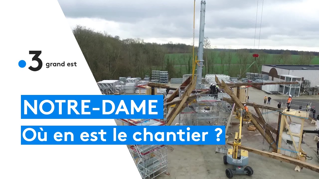 Flèche de Notre-Dame de Paris : où en est ce chantier colossal ?