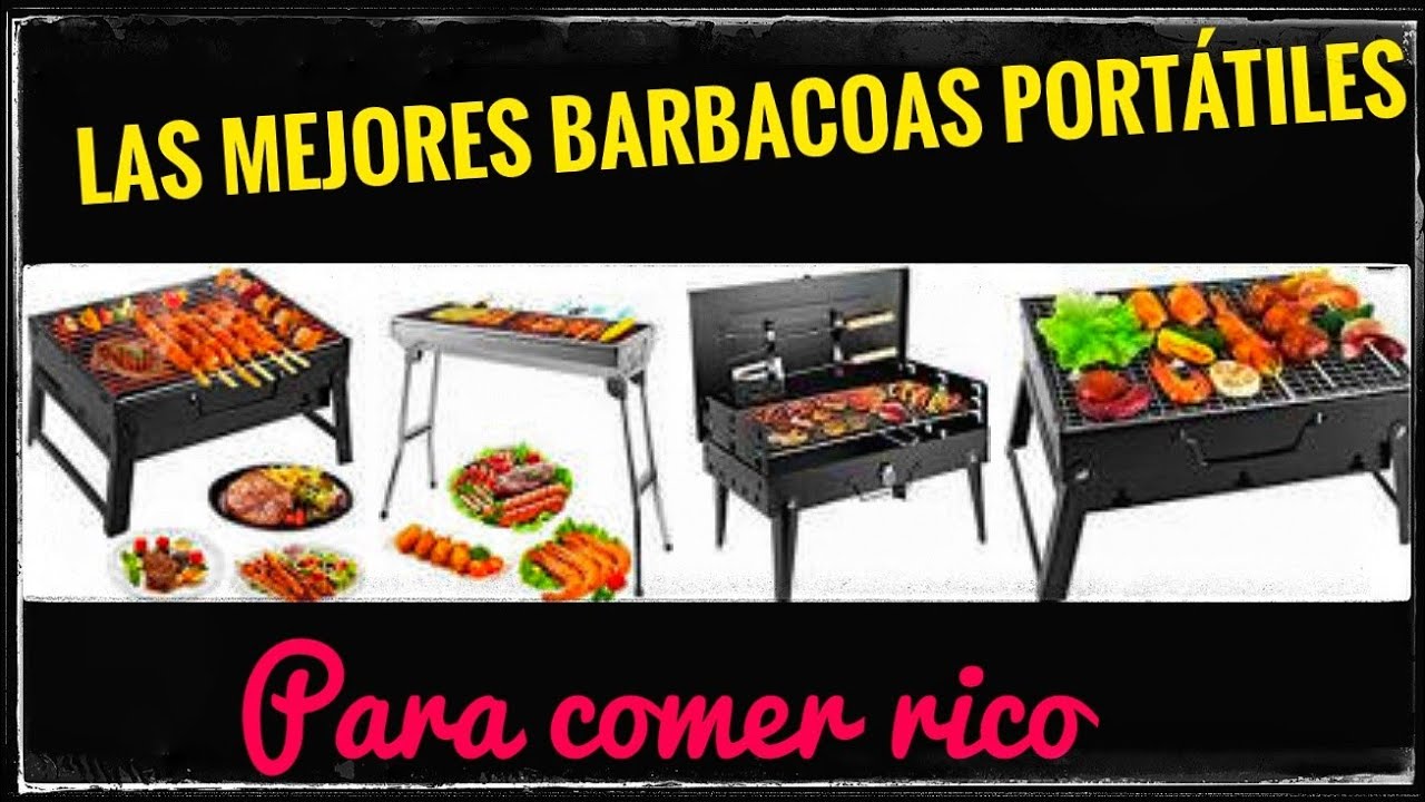 Las 5 mejores🔥BARBACOAS de CARBON PORTATILES  2020 || TOP TEN 🔥BARBACOAS DE CARBON PORTÁTILES🥩