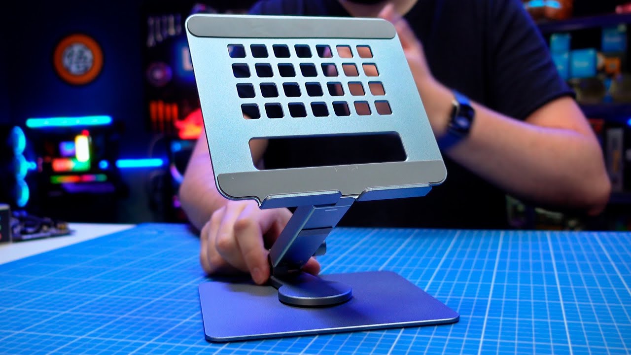 O melhor suporte de alumínio para tablets, notebook, celular e outros!
