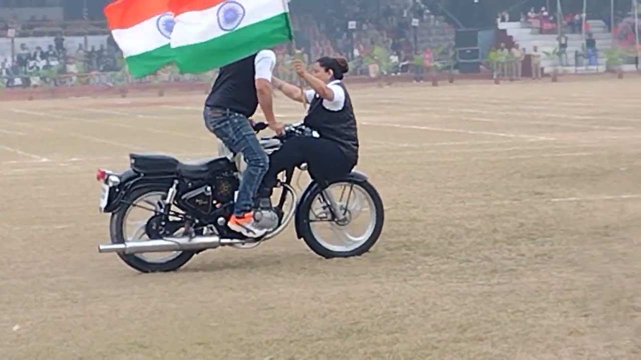 Republic day 2026 Bullet Stunt 
