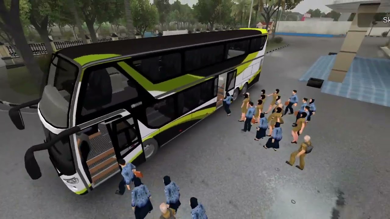 Full video Bus simulator #gaming #viral #trending #video #simulation 