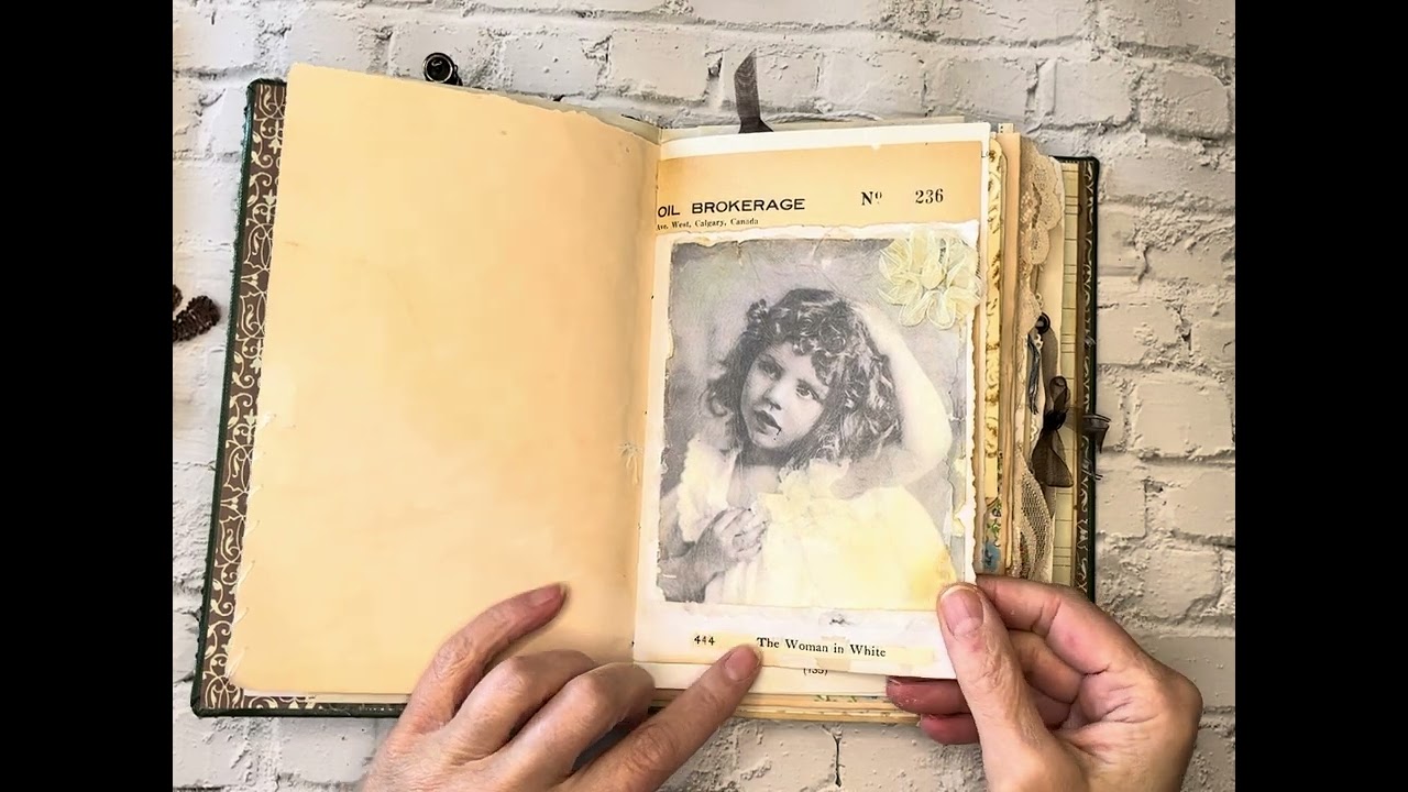 Vintage Handmade Junk Journal