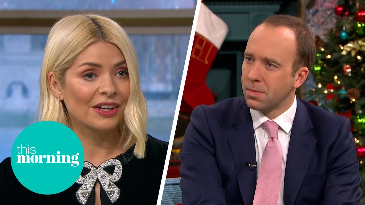 Matt Hancock On Breaking Lockdown rules and Hiding Dyslexia For 20 years | This Morning