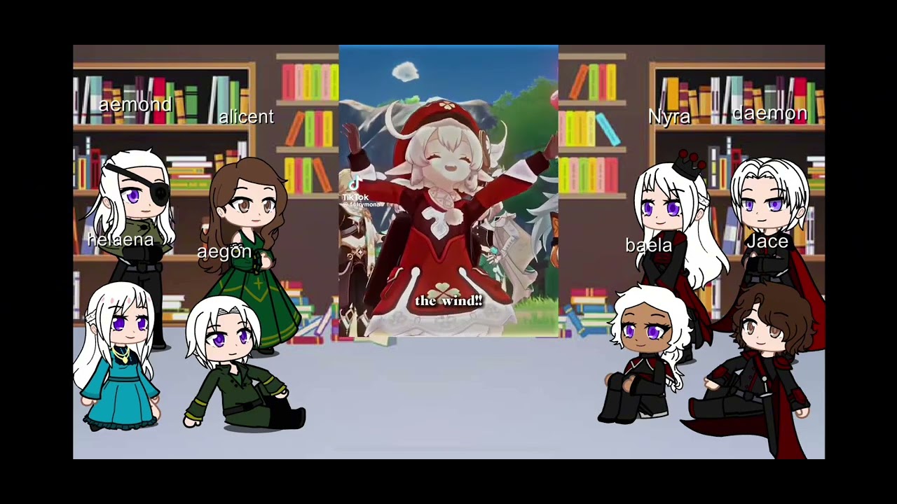 Hotd react to Lucerys as Venti Part 1 (video is slowed) (pls read the description)
