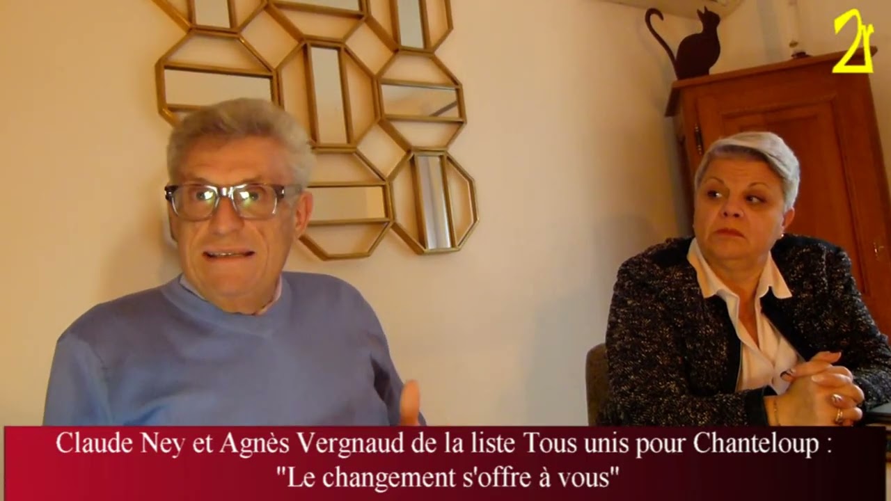 Municipales 2026 : Claude Ney et Agnès Vergnaud de la liste 