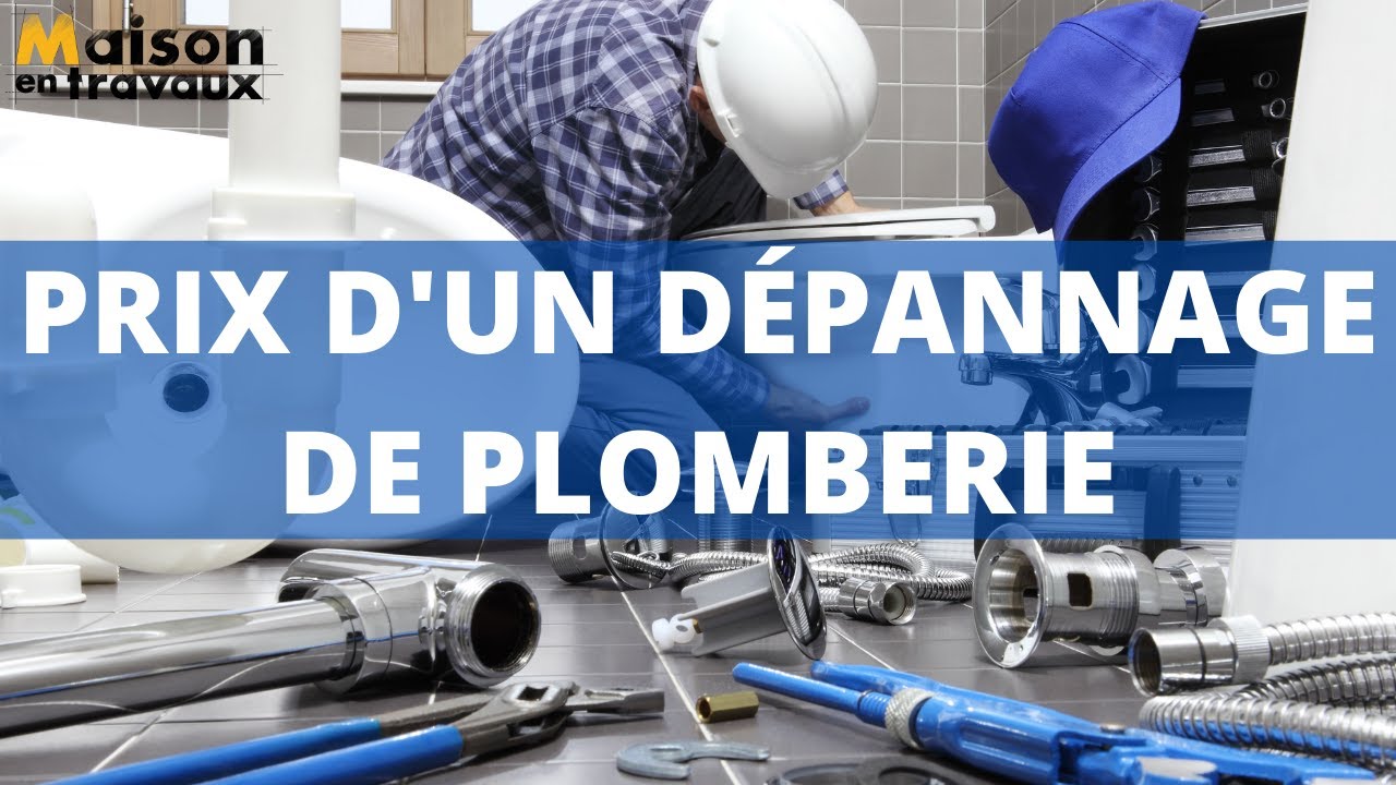 Tarif d'un plombier et prix d'un dépannage de plomberie