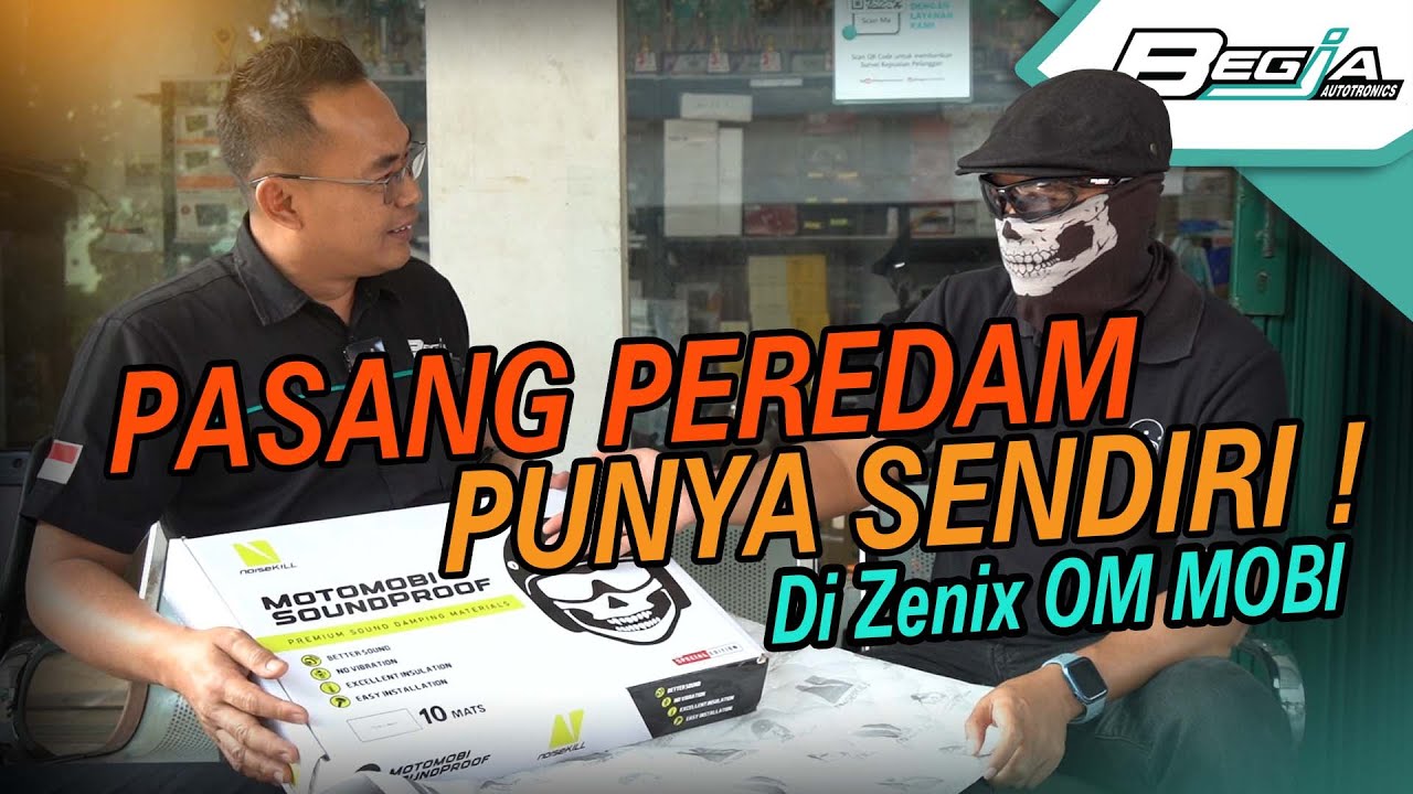 Pemasangan Peredam Di Toyota Zenix Om MOBI brand NOISEKILL x MOTOMOBI SOUNDPROOF | Part 1