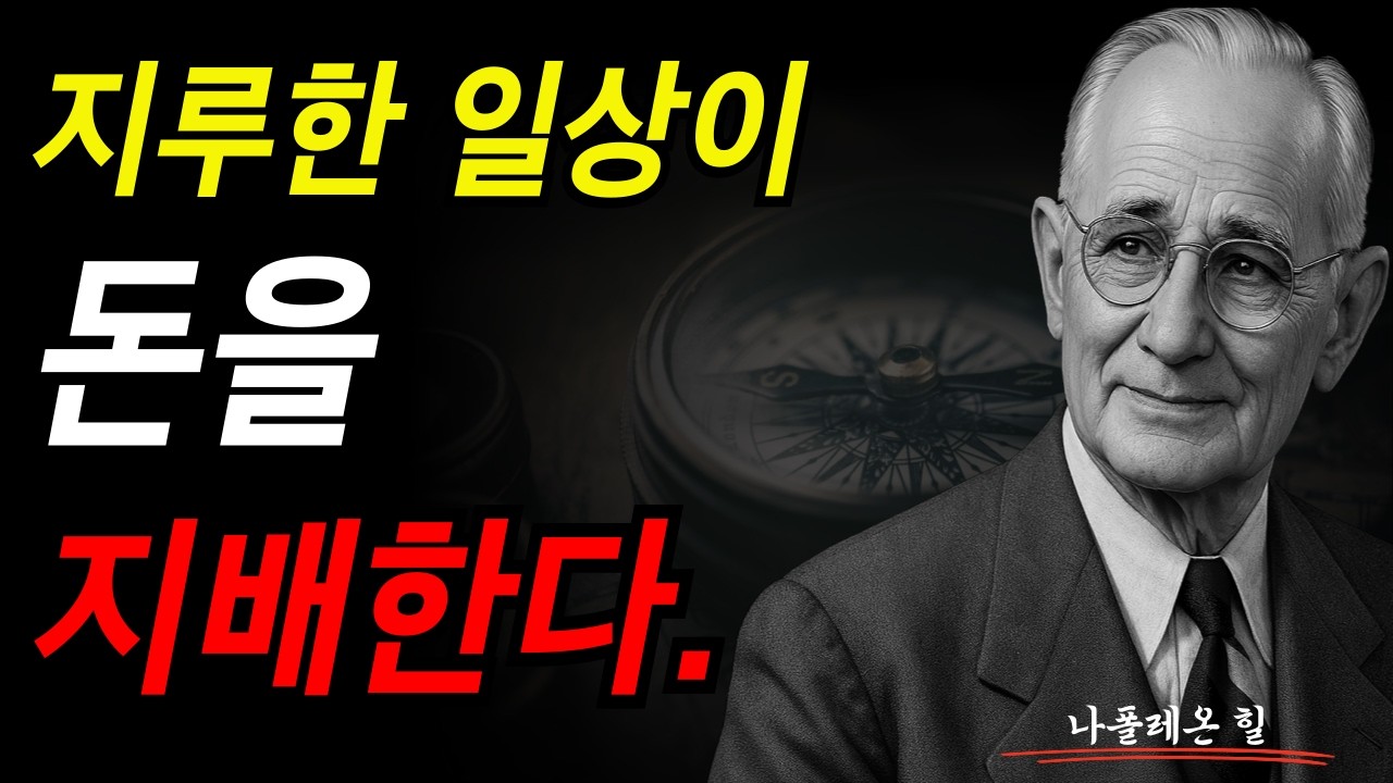 지루한 일상이 돈을 지배한다. I 나폴레온 힐 I