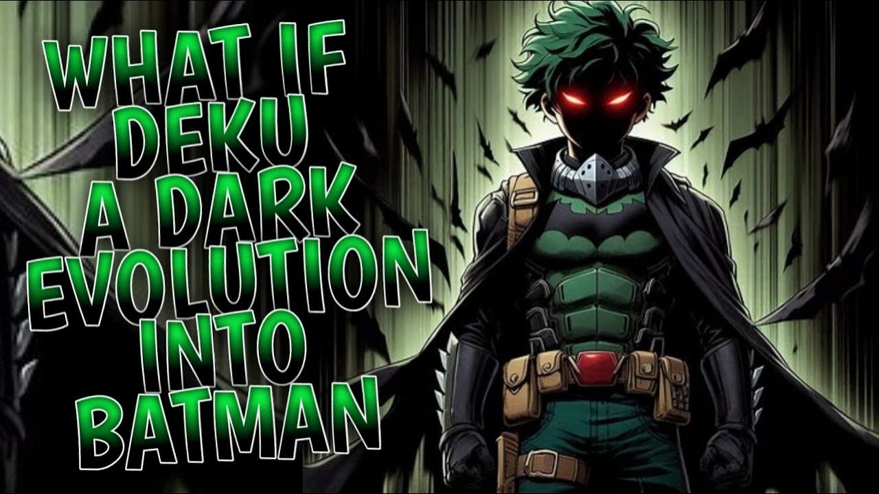 what if deku a dark evolution into batman || part 1 ||