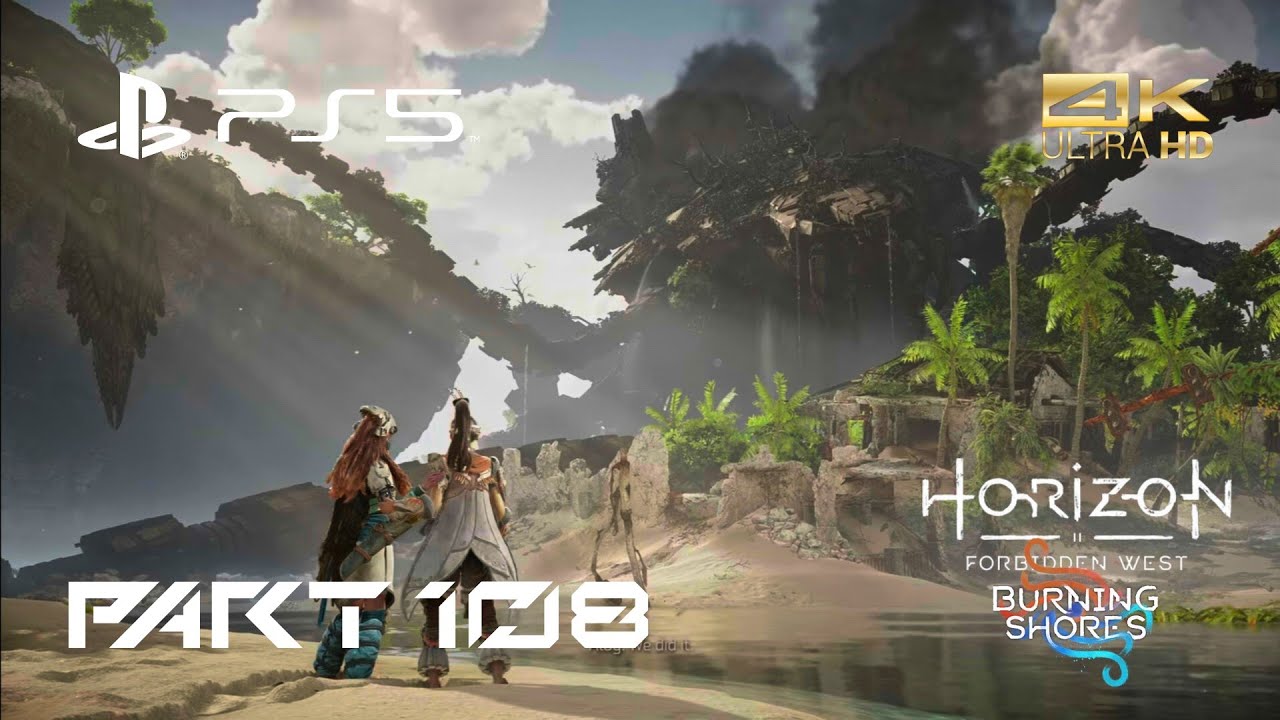 Happy Ending For Both Aloy And Seka Horizon Forbidden West Burning Shores - Part 108 PS5 4K