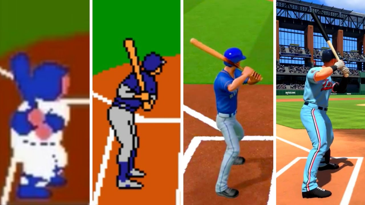 R.B.I. Baseball Games Evolution 1986-2020