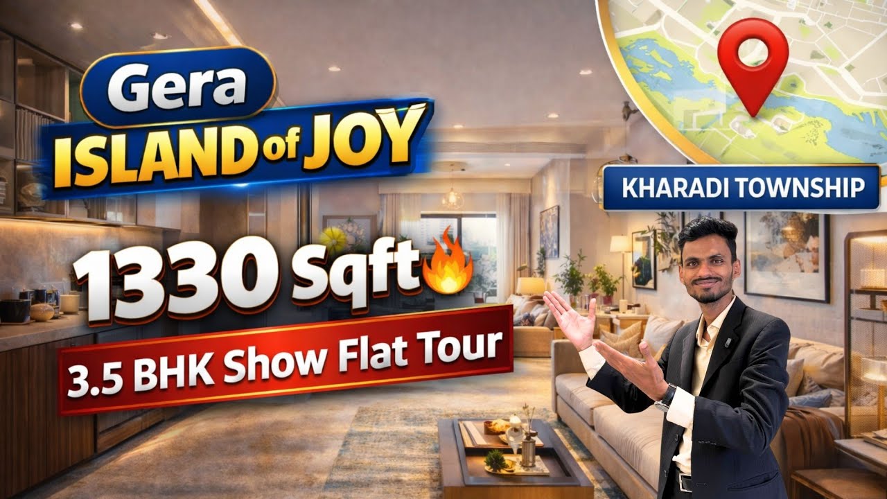 Gera Island of Joy | Get Nearing Possession Homes in Kharadi-Wagholi Township 