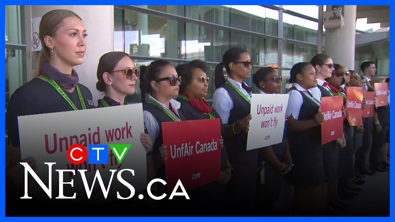 Looming strike by Air Canada flight attendants
