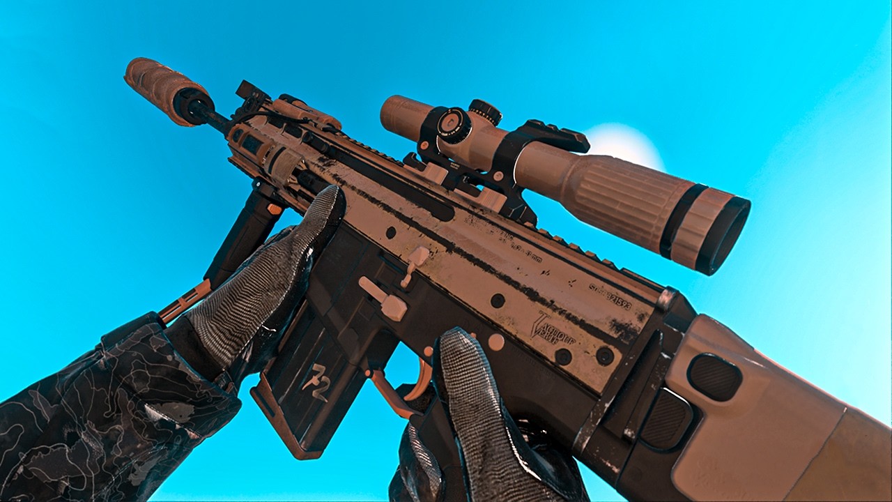 FN SCAR-H SV (TAQ-V) | Call of Duty: Modern Warfare II Multiplayer Gameplay (No Commentary)