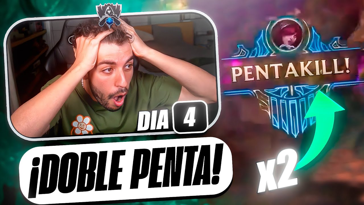 ¡DOBLE PENTAKILL EN LOS WORLDS! MEJORES MOMENTOS [Día 4] | Werlyb