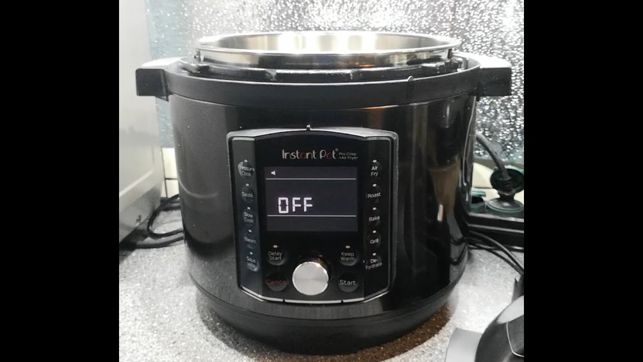 Instant Pot Pro Crisp мультиварка-скороварка + Air Fry. Первая проверка.