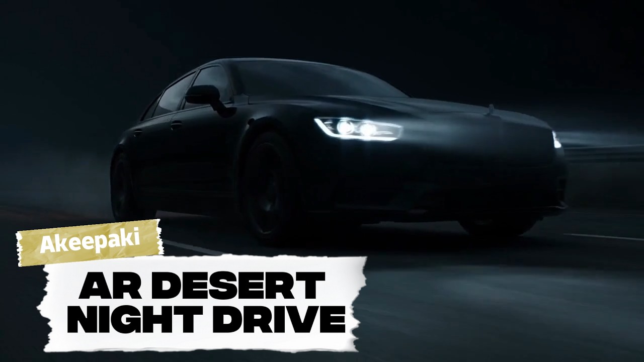 Akeepaki -- Ar Desert Night Drive #carmusic #deephouse #techno #hypertechno #carbassmusic