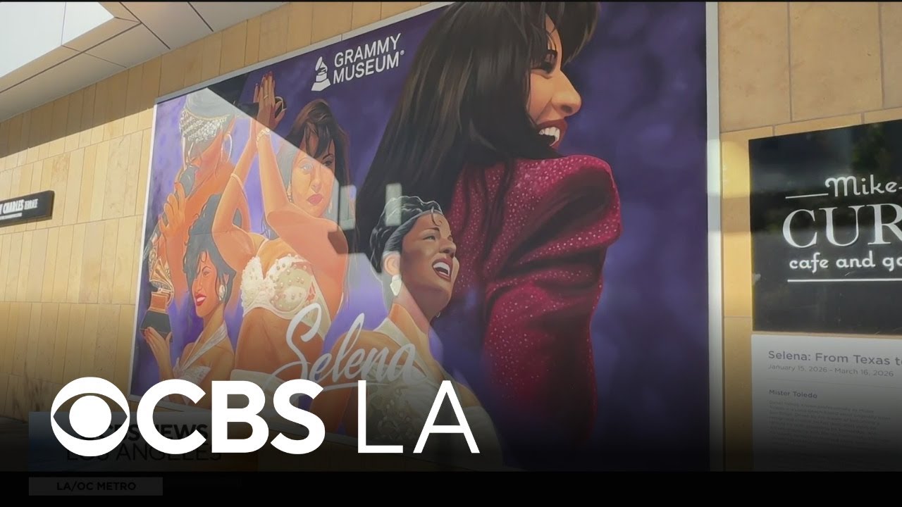 New exhibit at Grammy Museum in downtown LA gives inside look at renowned singer Selena