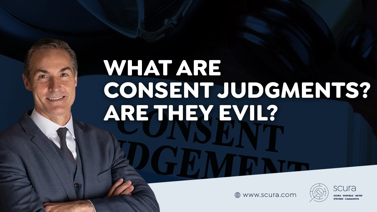 What Are Consent Judgments? Are They Evil?
