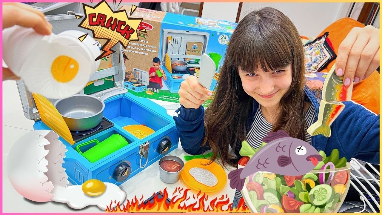 Una cucina in Valigia! 👩&zwj;🍳 Unboxing, Uova Rotte 🍳 e Pancake! 🥞