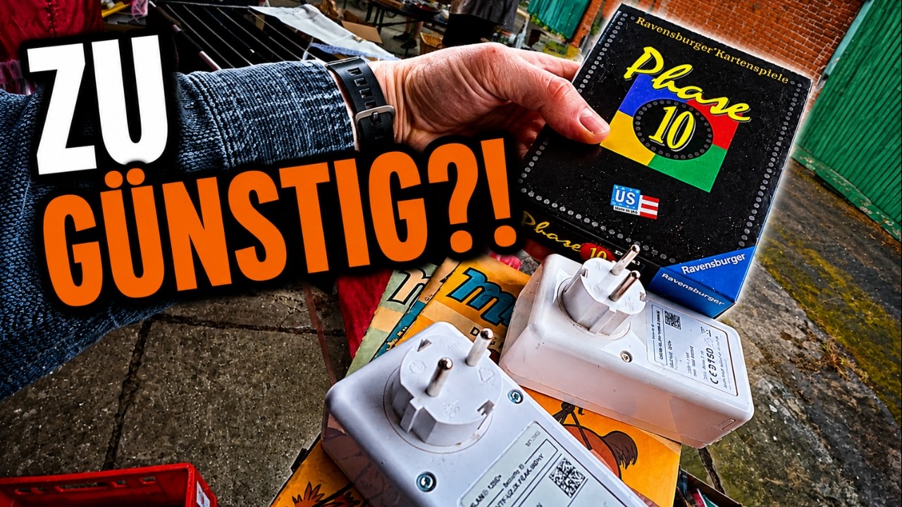 We had to buy something at this flea market