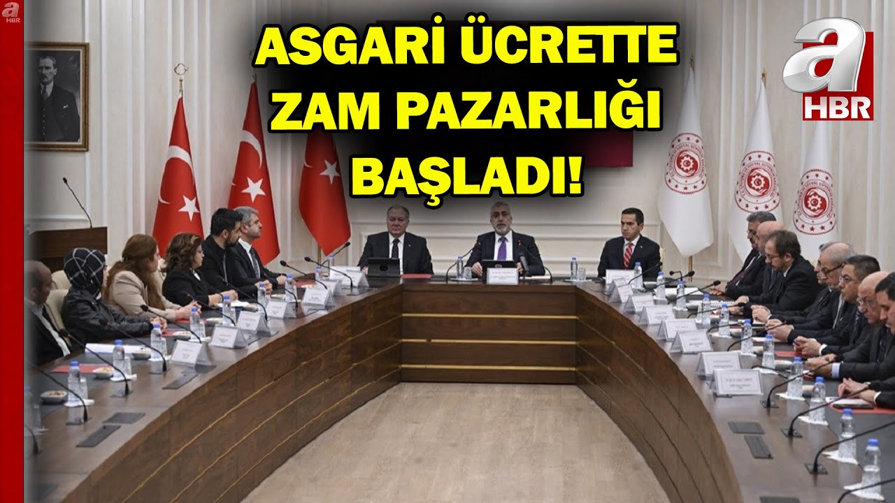 Asgari &Uuml;cret Zam Pazarlığı Başladı! Asgari &Uuml;cret İ&ccedil;in Senaryolar Neler? | A Haber