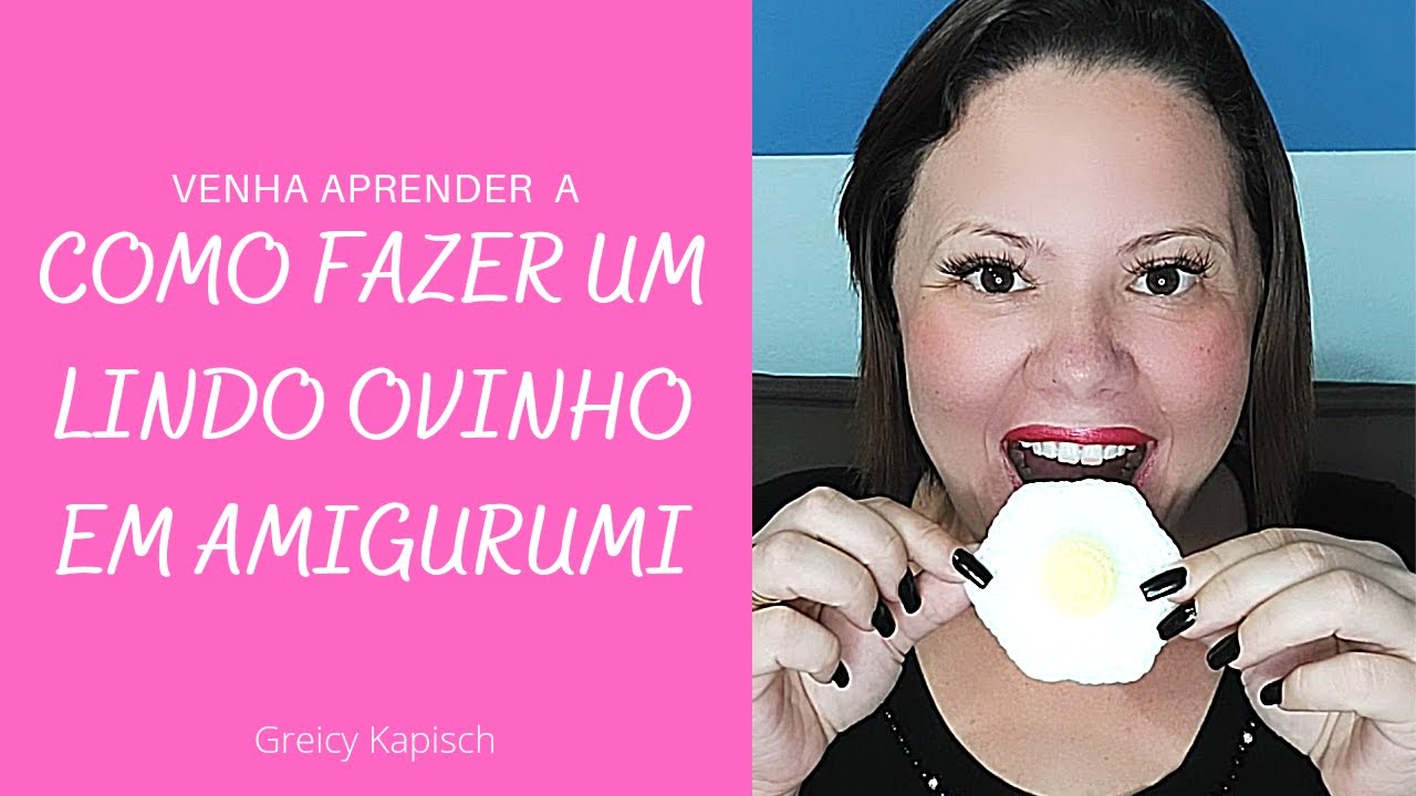 Como Fazer Um Ovo Frito Super Fofo Em Amigurumi