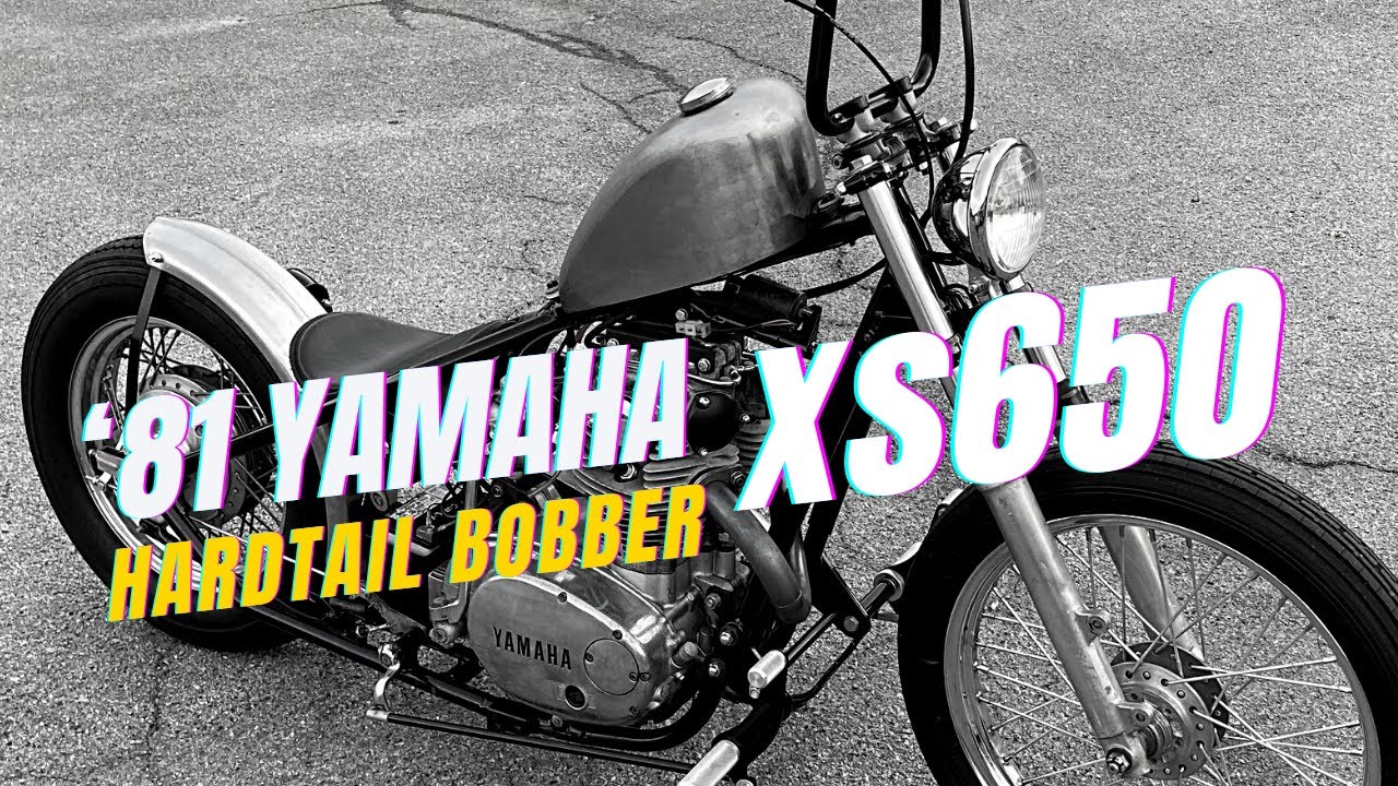 1981 Yamaha xs650 Hardtail Bobber